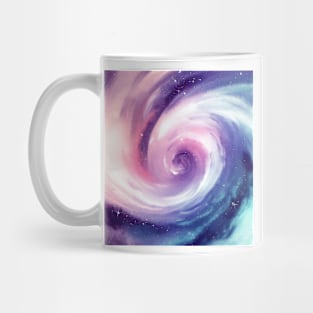 Purple Watercolor Galaxy Mug